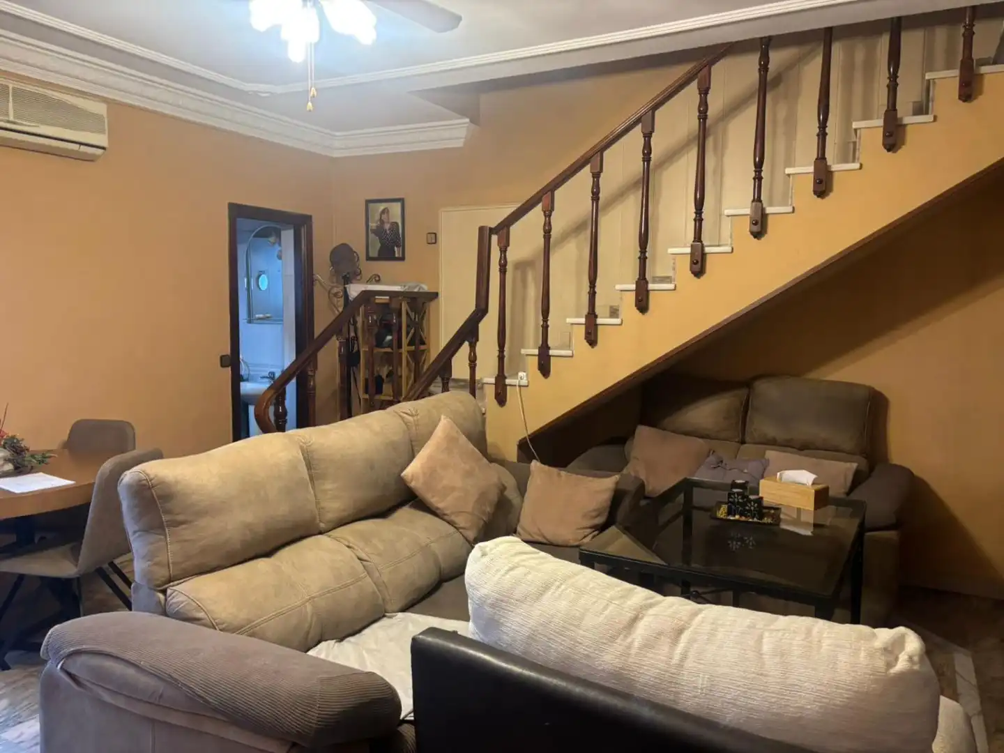 Sala de estar de Casa o chalet en venta en Alcalá de Guadaira con Terraza y Balcón