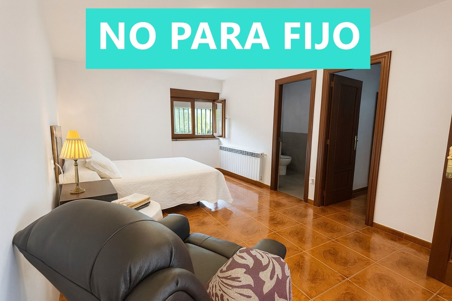 Bedroom of Single-family semi-detached to rent in Torrelavega   with Heating, Terrace and Furnished
