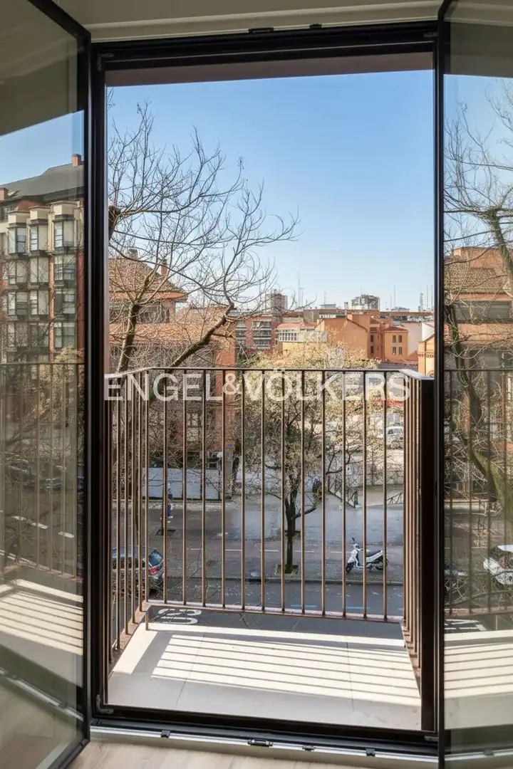 Terrace of Flat for rent in Madrid  with Air Conditioner, Heating and Private garden