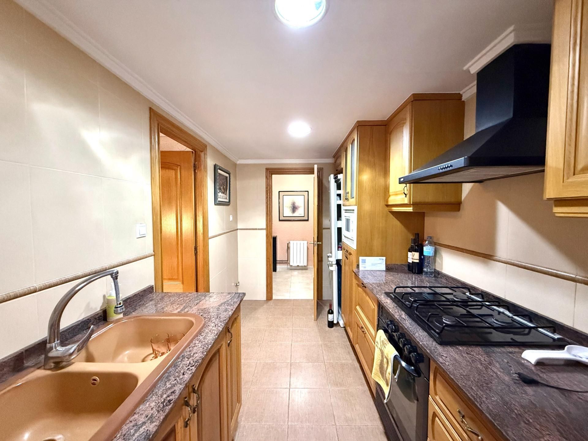 Kitchen of Flat for sale in  Valencia Capital  with Heating