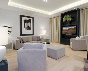 Living room of Flat to rent in Manresa  with Air Conditioner, Furnished and Pets allowed