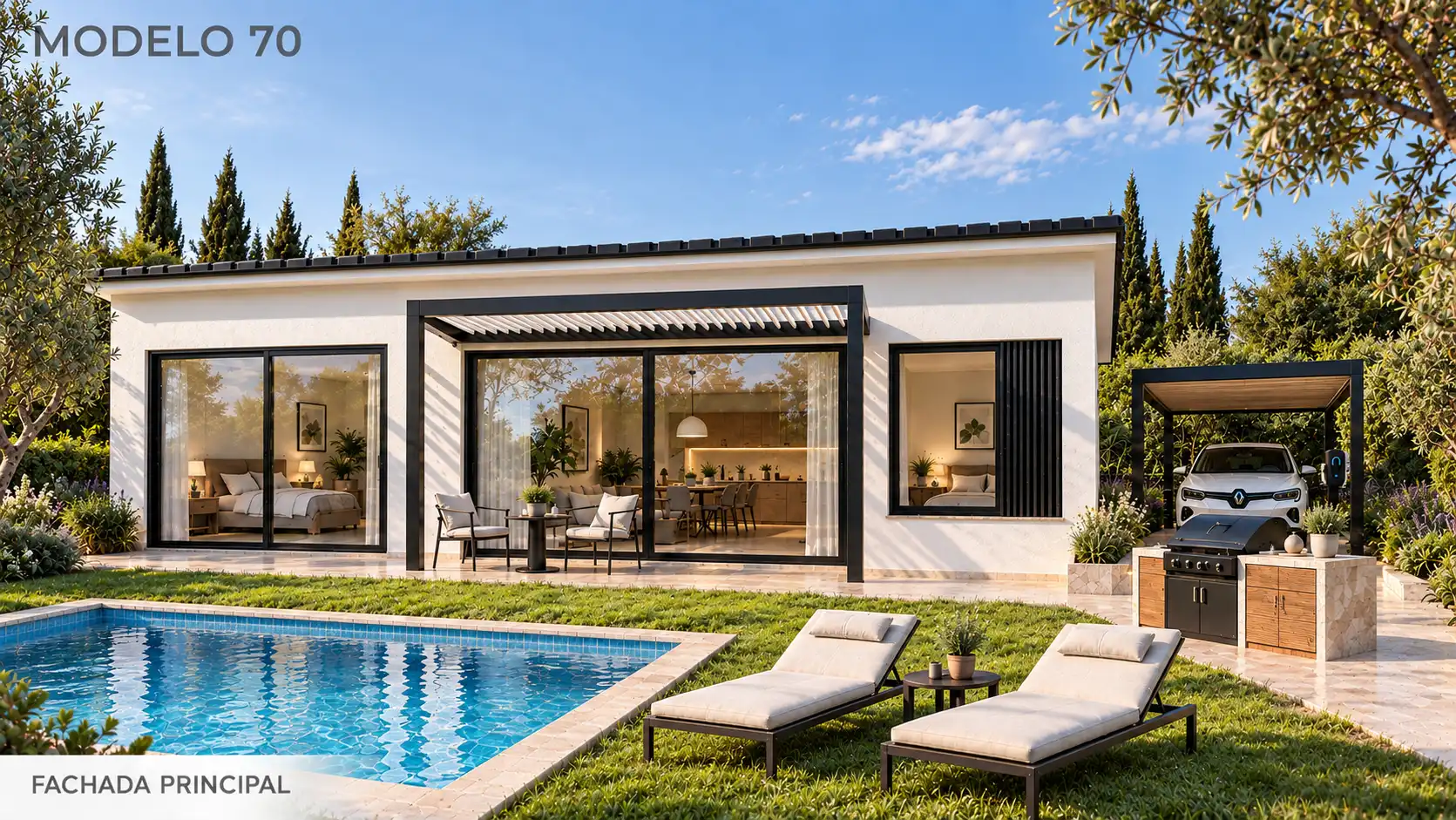 Villa avec piscine à vendre à Hontoba