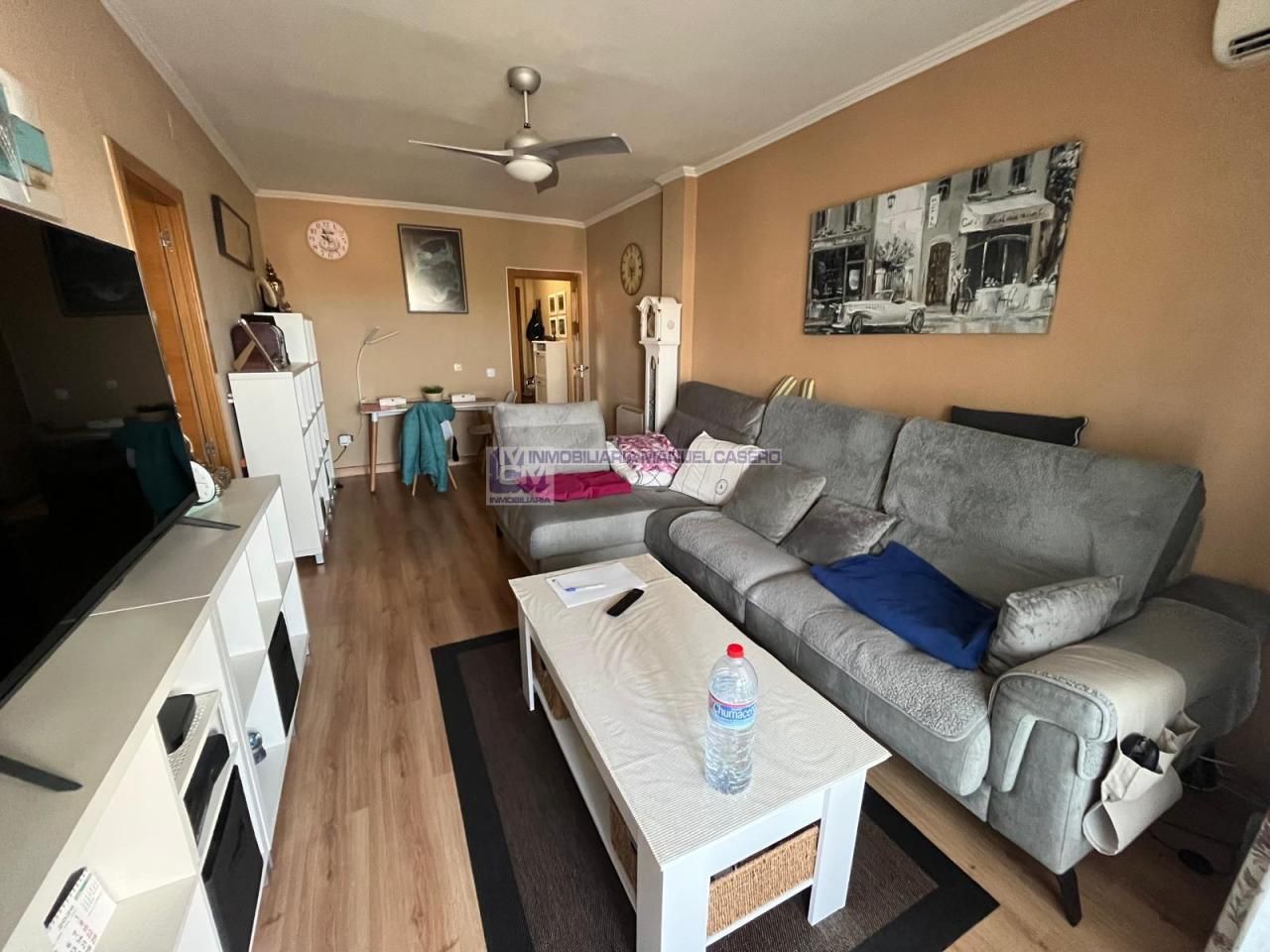 Living room of Flat for sale in Cáceres Capital  with Air Conditioner, Heating and Terrace