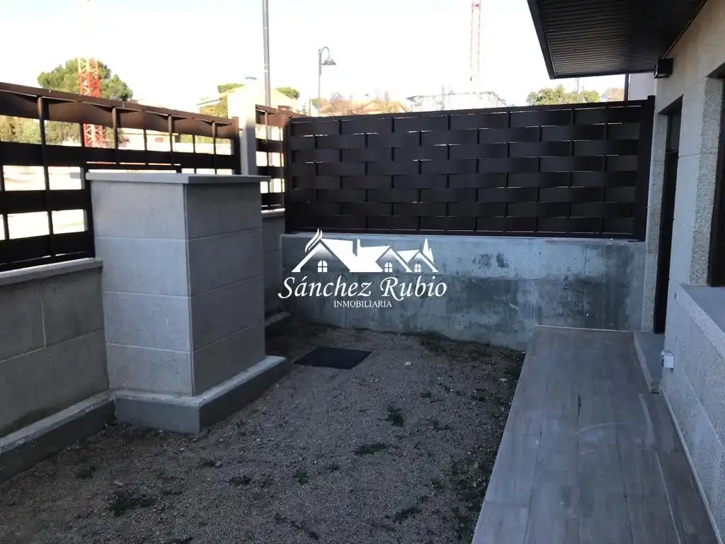 Terraza de Piso de alquiler en Galapagar con Aire acondicionado, Calefacción y Terraza