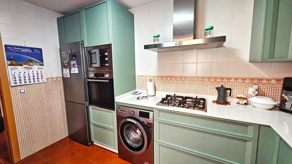 Cocina de Casa adosada en venta en Cortegana con Terraza y Trastero