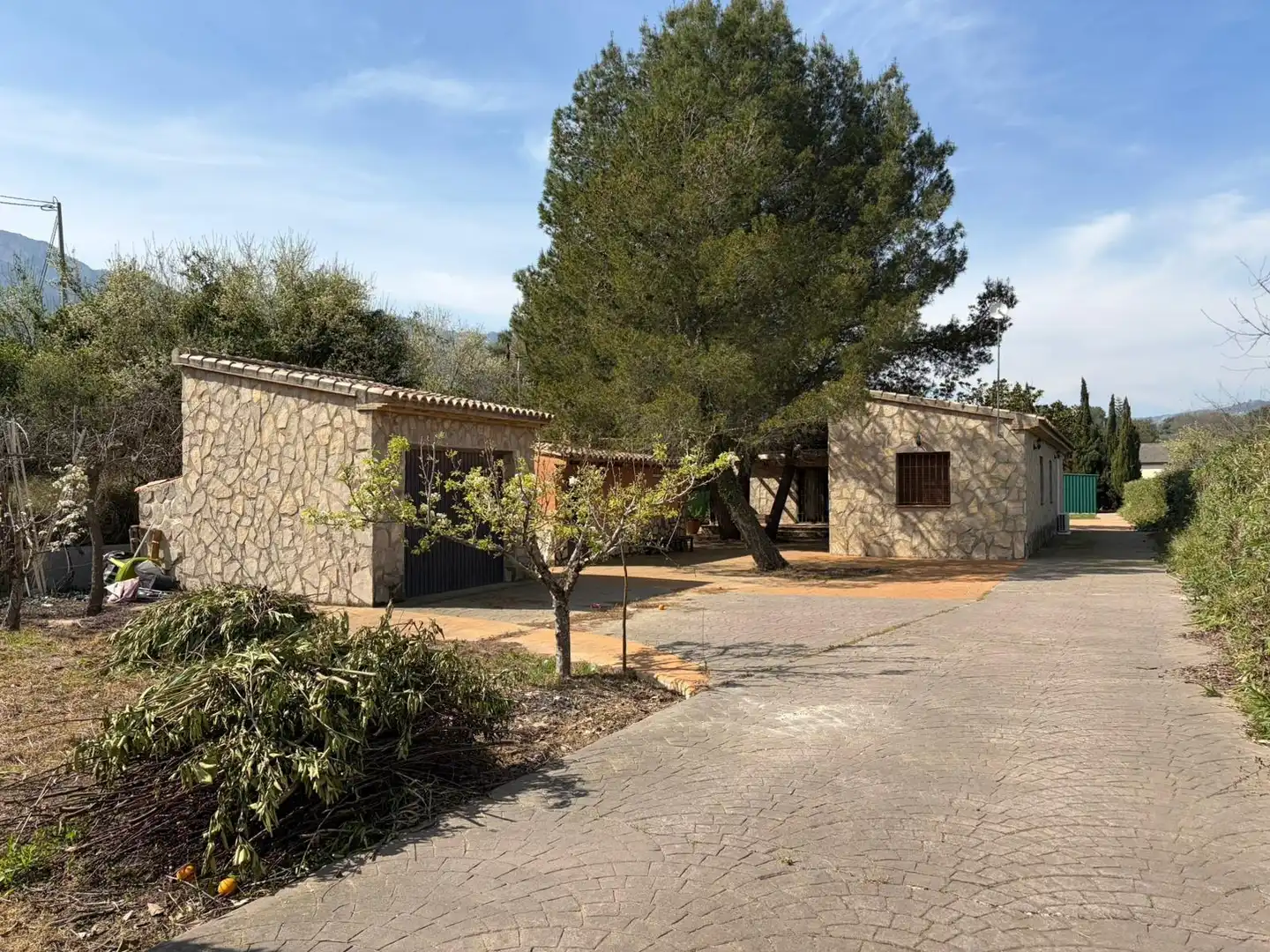 Vista exterior de Casa o chalet en venta en La Vall de Gallinera con Aire acondicionado, Jardín privado y Trastero