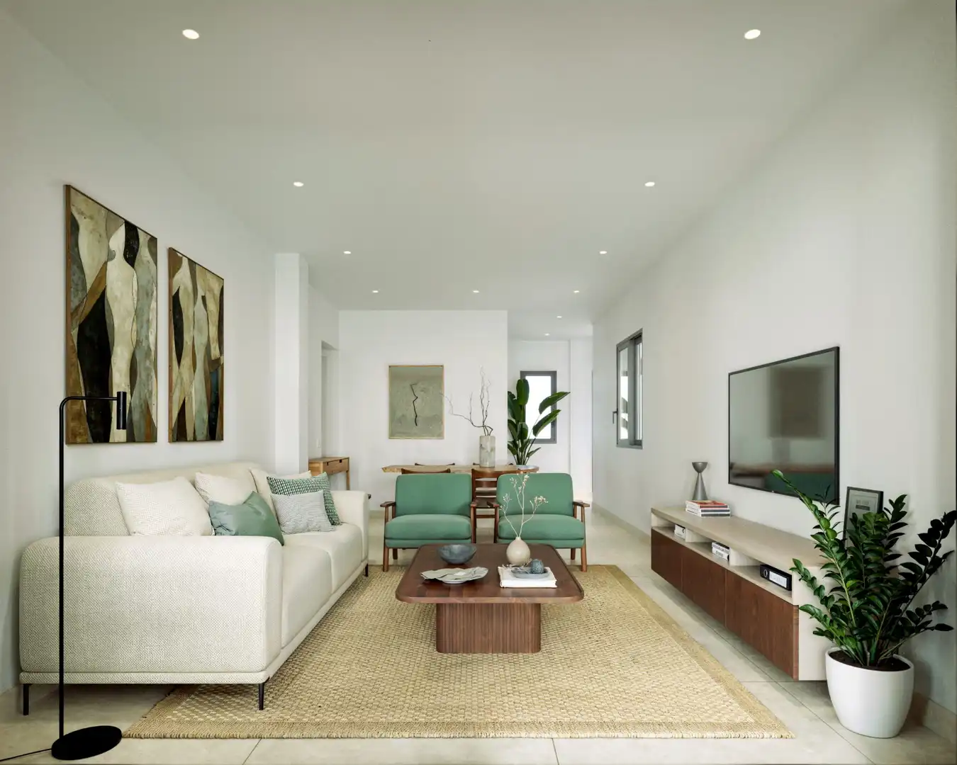Living room of Apartments for sale in Torrox  with Air Conditioner, Heating and Terrace
