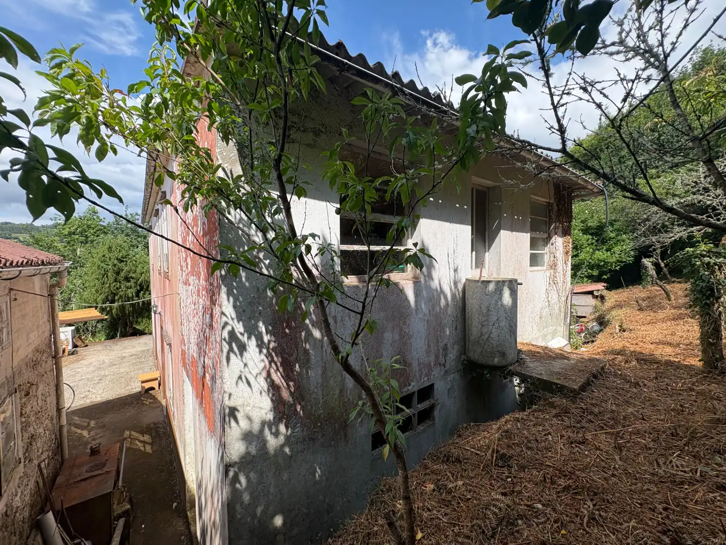 Vista exterior de Casa o chalet en venta en San Sadurniño con Jardín privado, Trastero y Amueblado