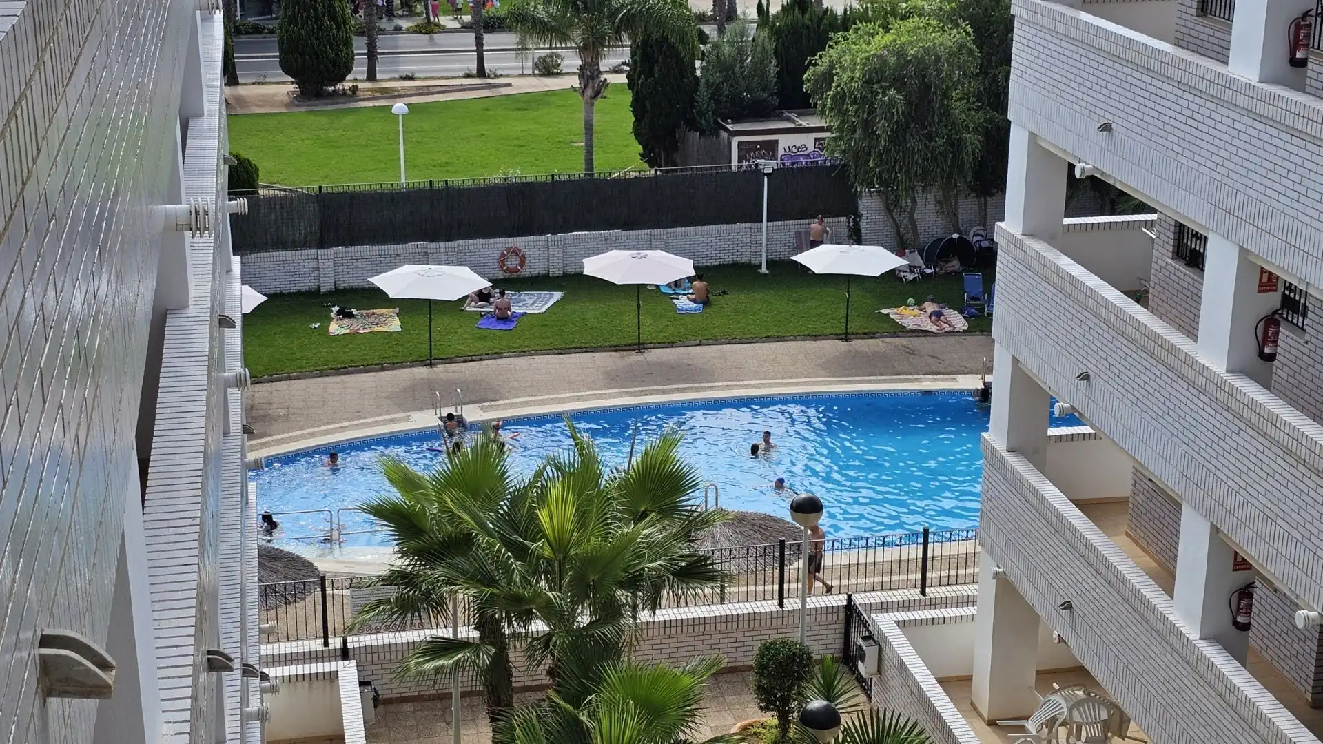 Piscina de Apartamento en venta en Oropesa del Mar / Orpesa con Aire acondicionado, Calefacción y Terraza
