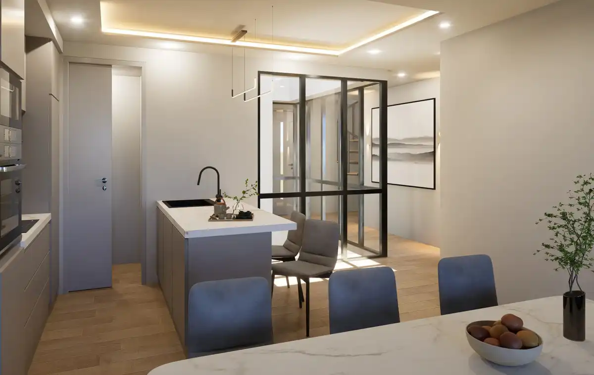 Kitchen of Duplexes for sale in Marbella  with Terrace and Storage room