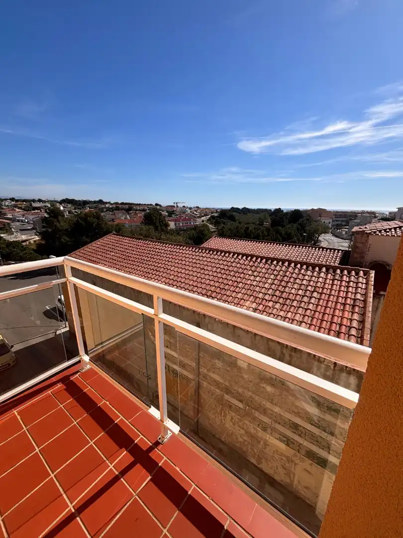 Balcony of Flat for sale in Vandellòs i l'Hospitalet de l'Infant  with Air Conditioner, Furnished and Oven