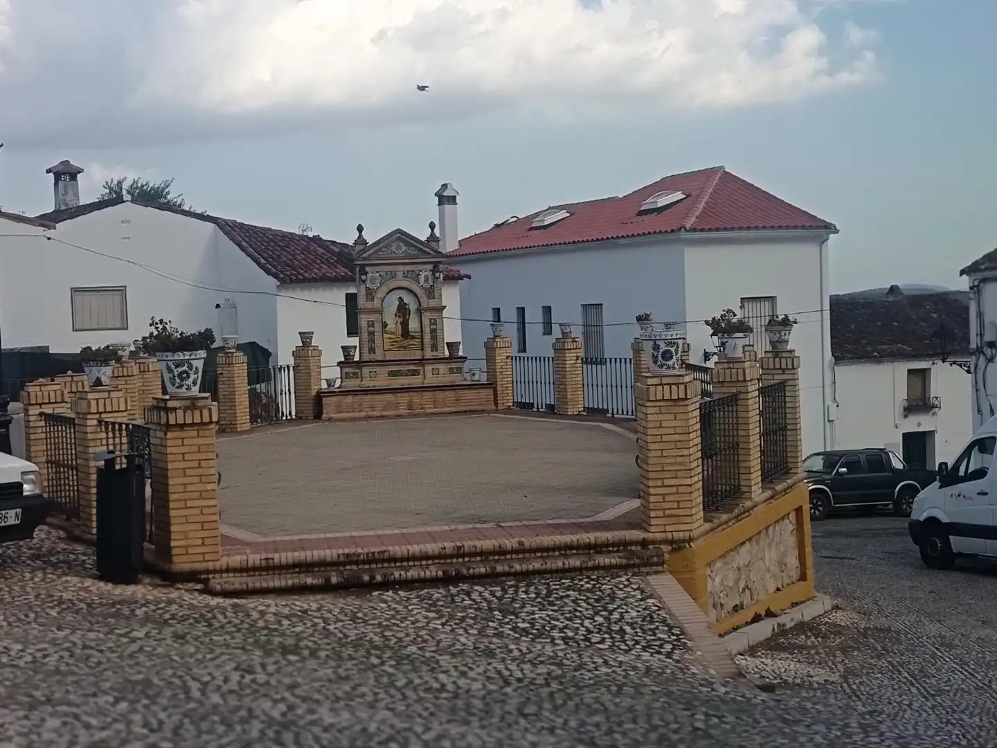 Vista exterior de Piso en venta en Aracena con Calefacción, Terraza y Amueblado