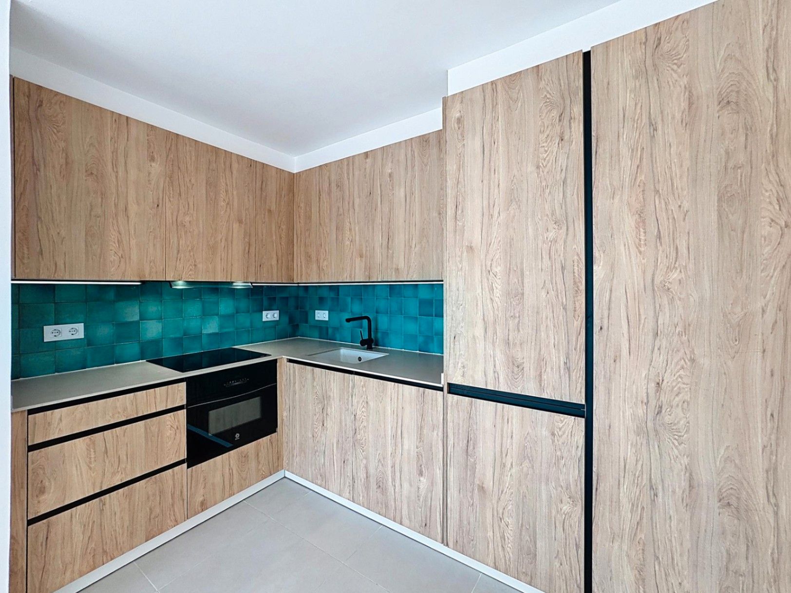 Kitchen of Apartment for sale in Benitachell / El Poble Nou de Benitatxell  with Air Conditioner, Heating and Terrace