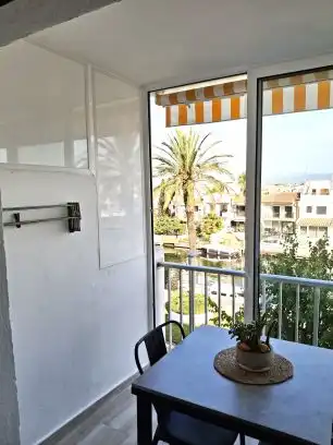 Balcony of Apartments for sale in Empuriabrava  with Air Conditioner, Terrace and Furnished