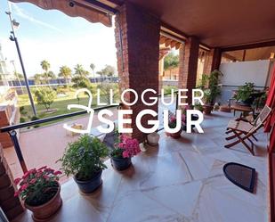 Terrace of Flat to rent in  Barcelona Capital  with Air Conditioner, Heating and Terrace