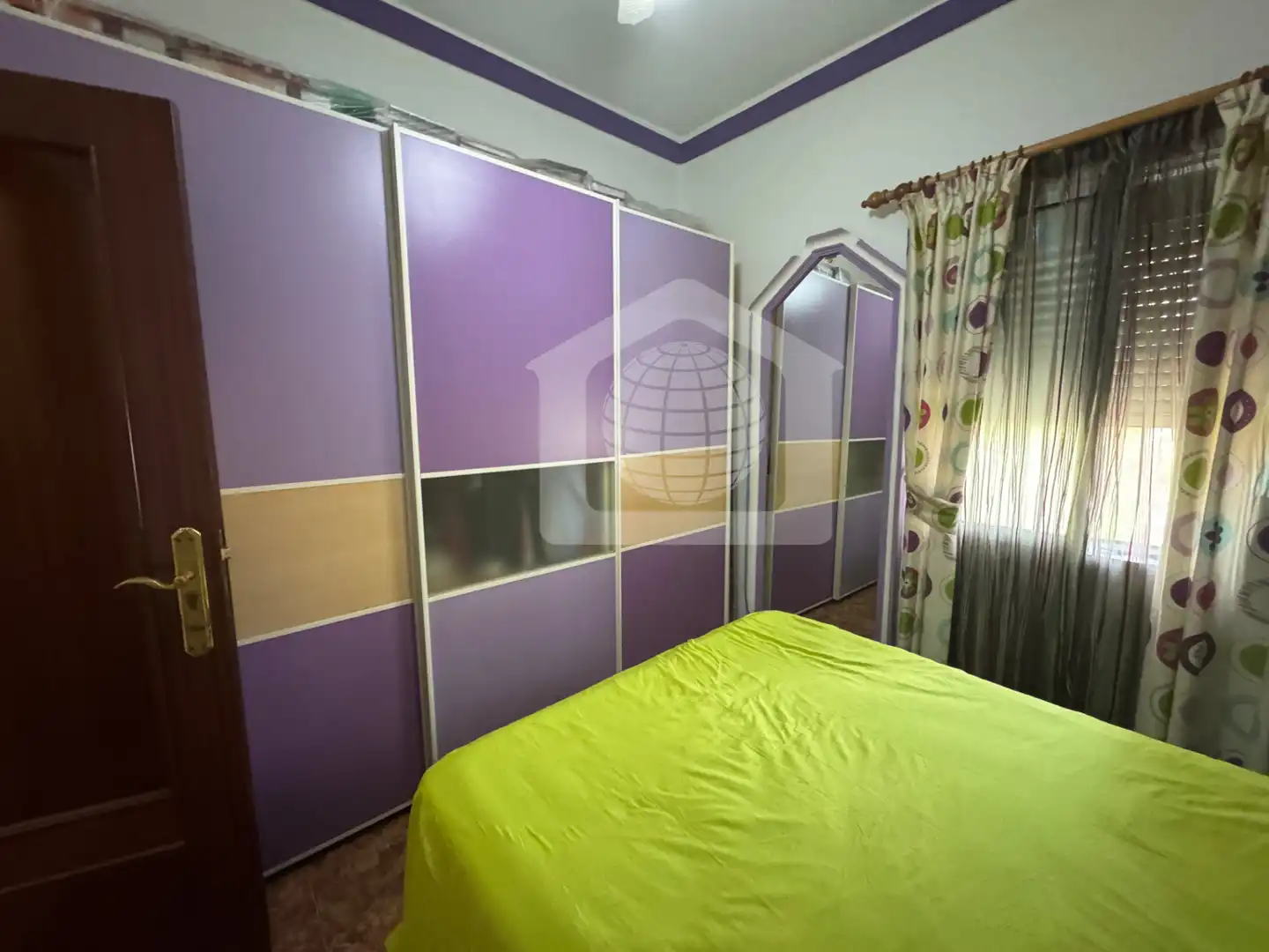 Bedroom of Flat for sale in Málaga  with Air Conditioner and Furnished
