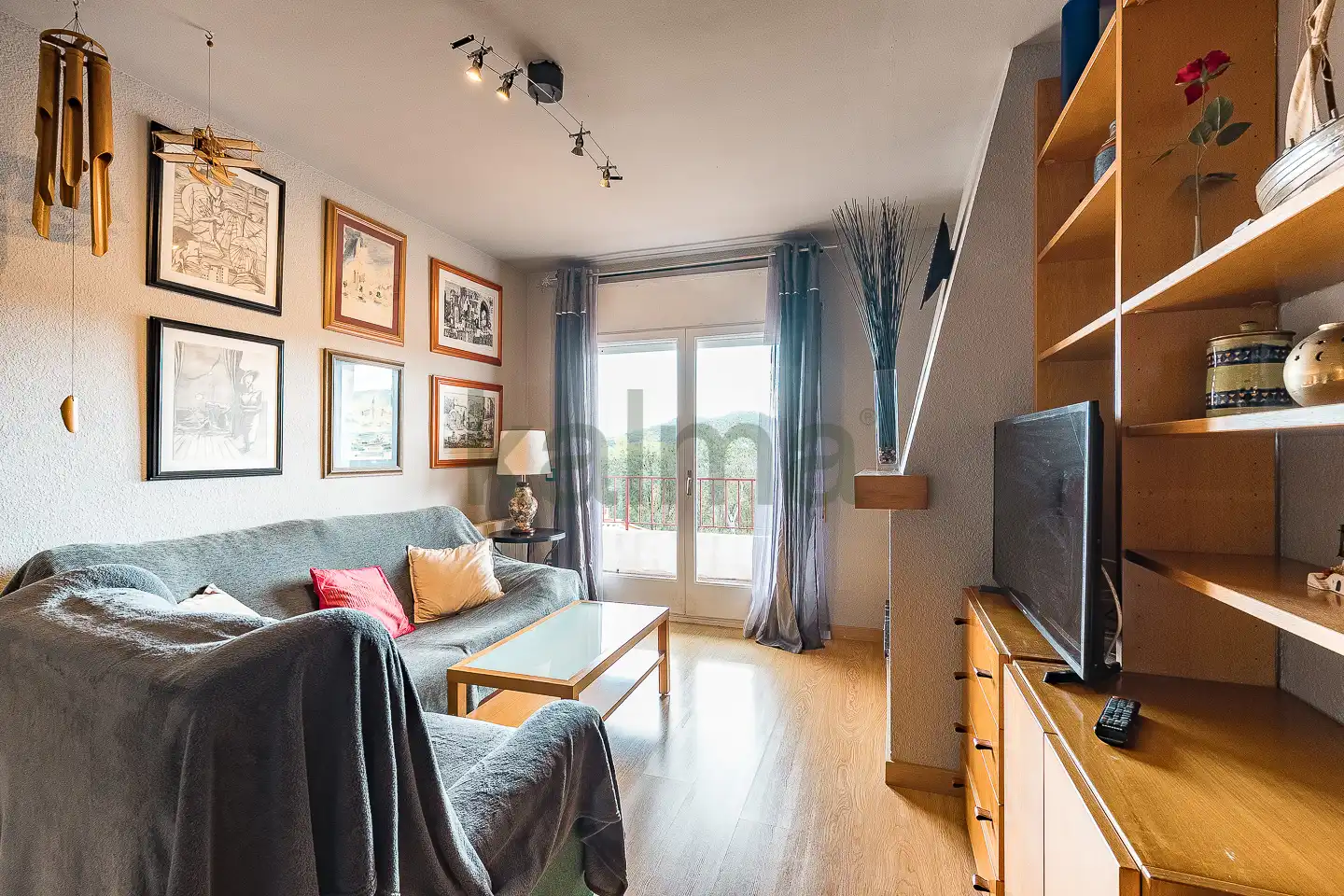 Sala de estar de Piso en venta en Poble