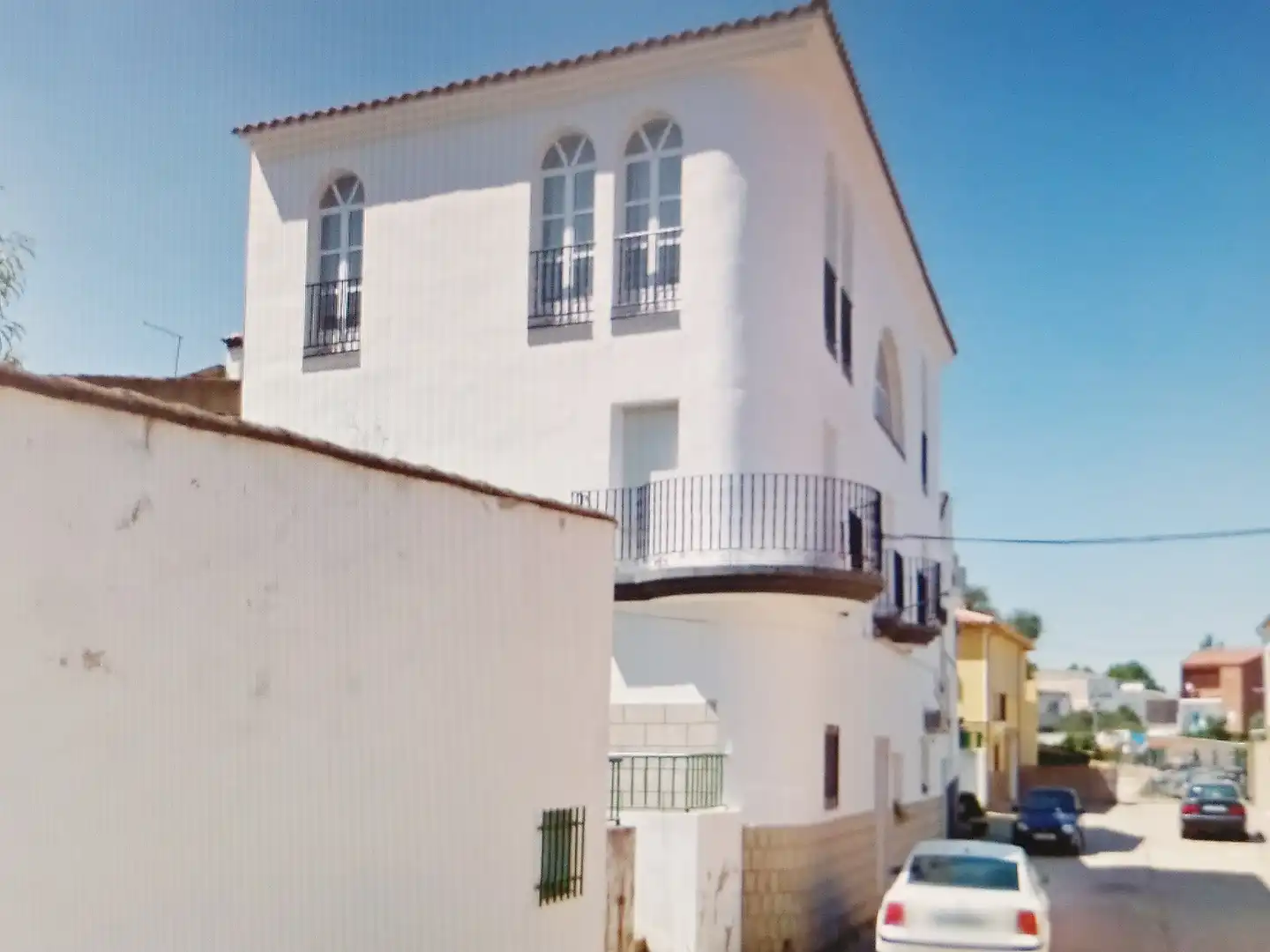 Vista exterior de Casa o chalet en venta en Alcuéscar con Trastero y Balcón