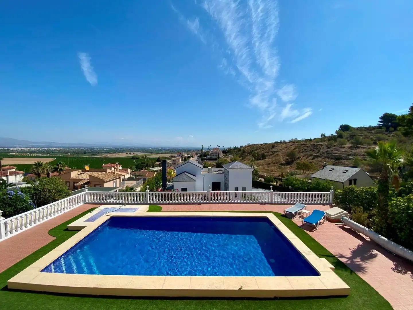 Piscina de Casa o chalet en venta en Almoradí con Jardín privado, Terraza y Piscina