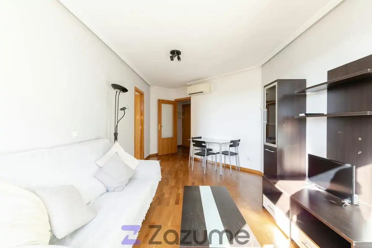 Sala d'estar de Pis de lloguer en Madrid amb Aire condicionat, Calefacció i Parquet