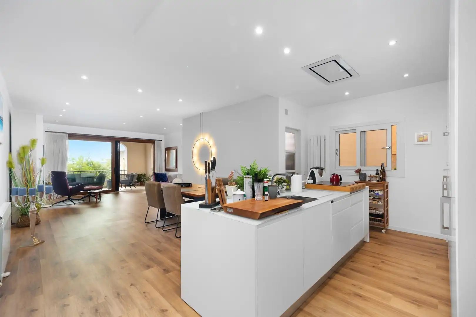 Cocina de Piso en venta en  Palma de Mallorca con Calefacción, Parquet y Terraza