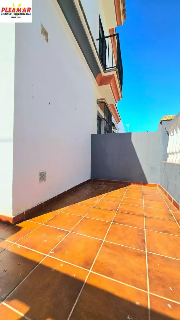 Terrassa de Casa adosada en venda en Chipiona