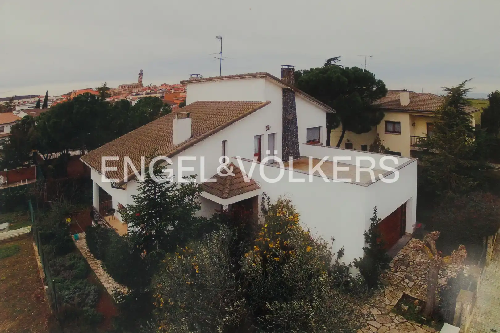 Vista exterior de Casa o xalet en venda en Calaf amb Calefacció, Jardí privat i Terrassa