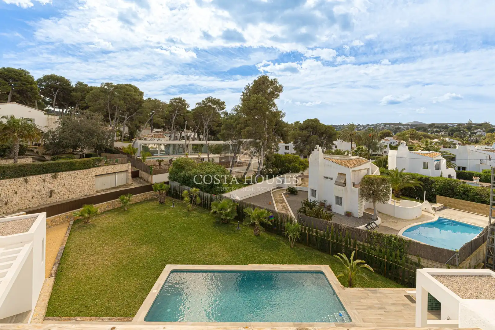 Exterior view of Houses for sale in Jávea / Xàbia  with Air Conditioner, Heating and Private garden