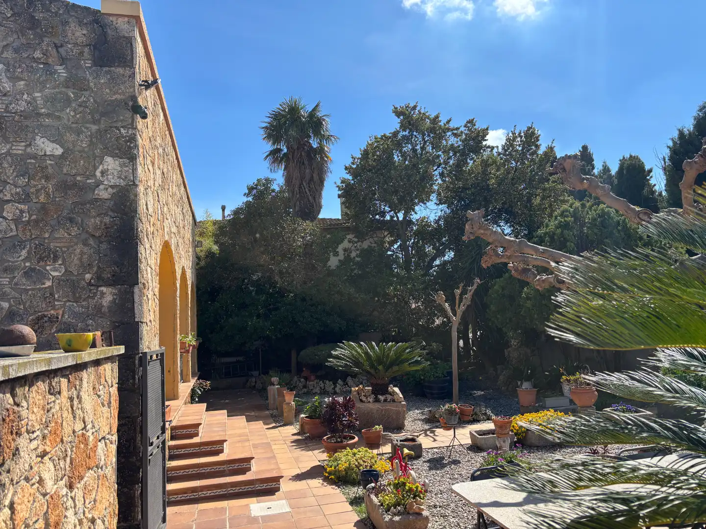 Jardín de Casa o chalet en venta en Fortià con Aire acondicionado, Calefacción y Jardín privado
