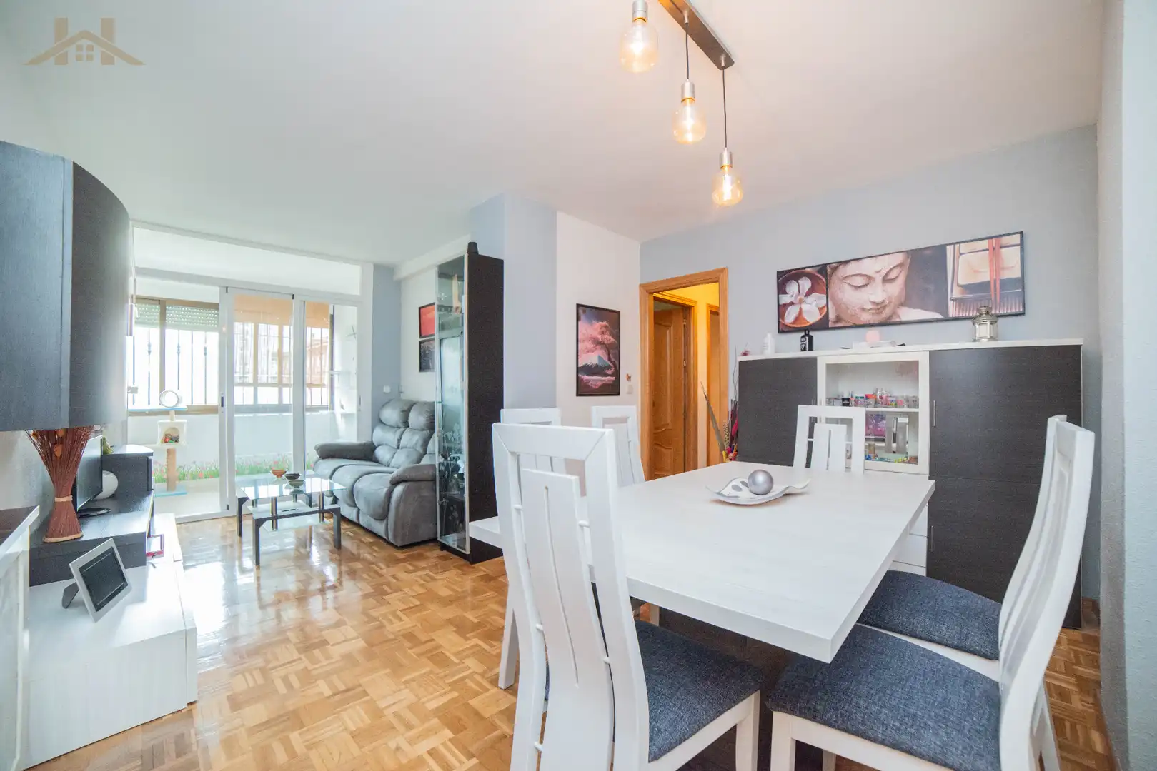 Dining room of Flat for sale in Fuenlabrada  with Heating, Terrace and Storage room