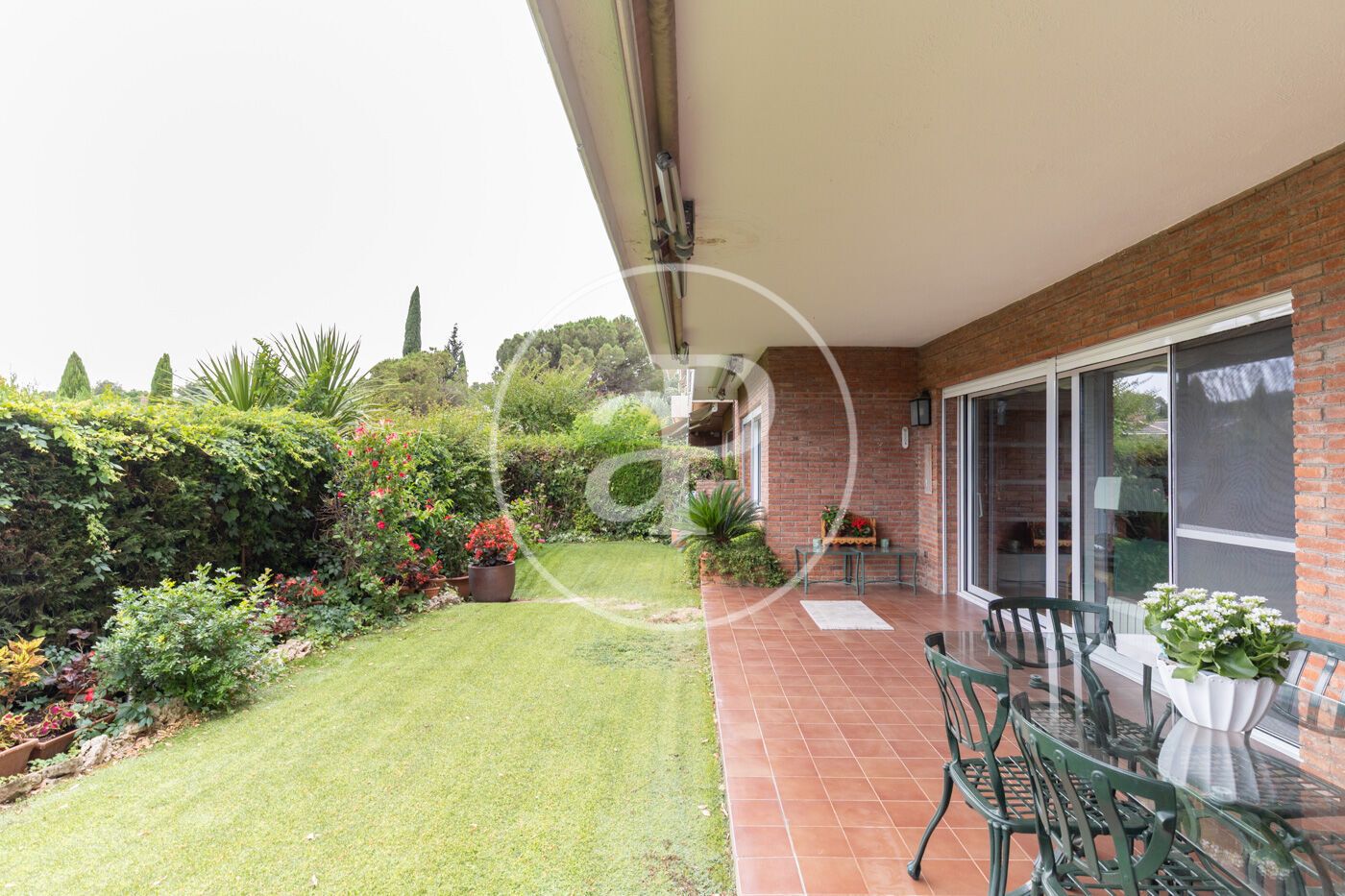 Garden of Flat for sale in Sant Cugat del Vallès  with Air Conditioner, Heating and Private garden