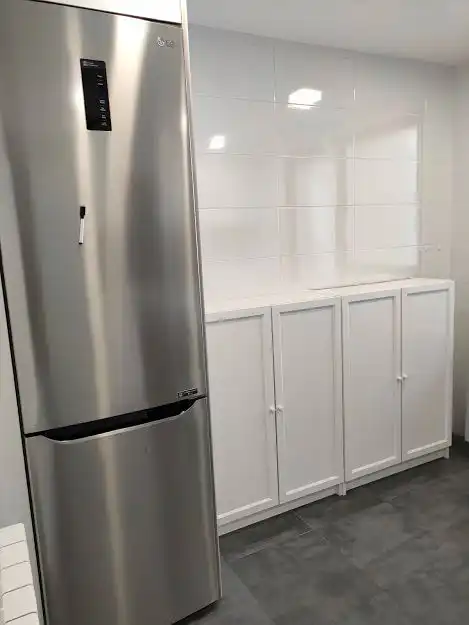 Cocina de Planta baja de alquiler en Colmenar Viejo con Calefacción, Jardín privado y Terraza