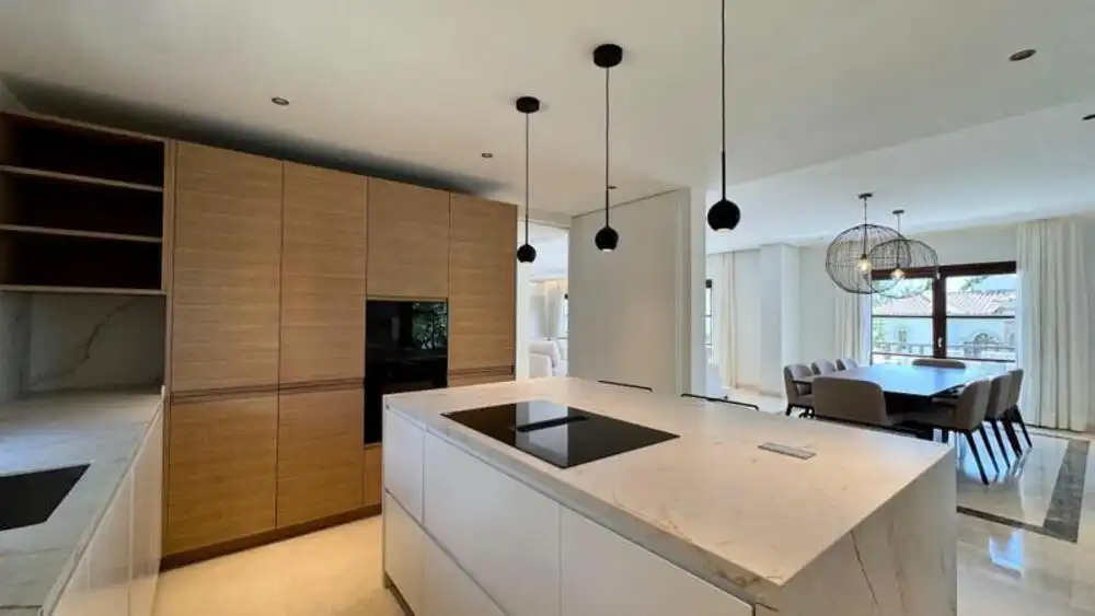 Kitchen of Houses for rent in Marbella  with Air Conditioner, Terrace and Furnished