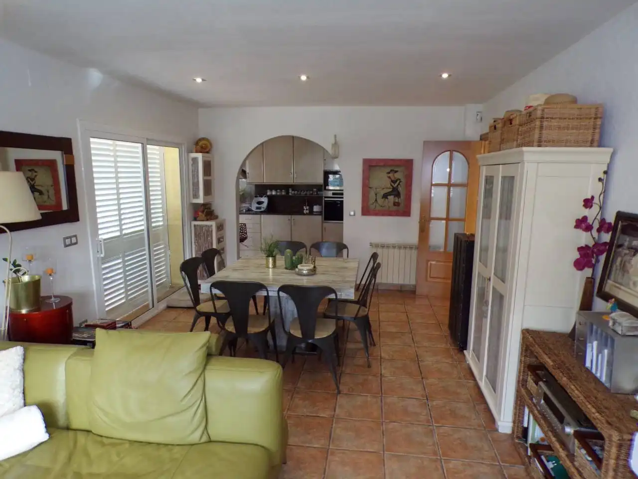 Dining room of Houses for sale in Caldes de Malavella  with Heating, Private garden and Swimming Pool