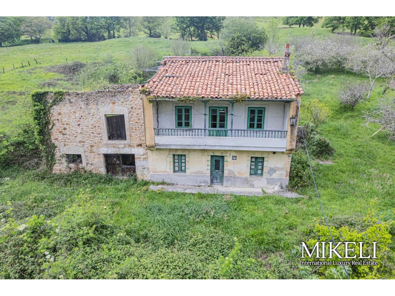 Exterior view of House or chalet for sale in Liérganes  with Private garden