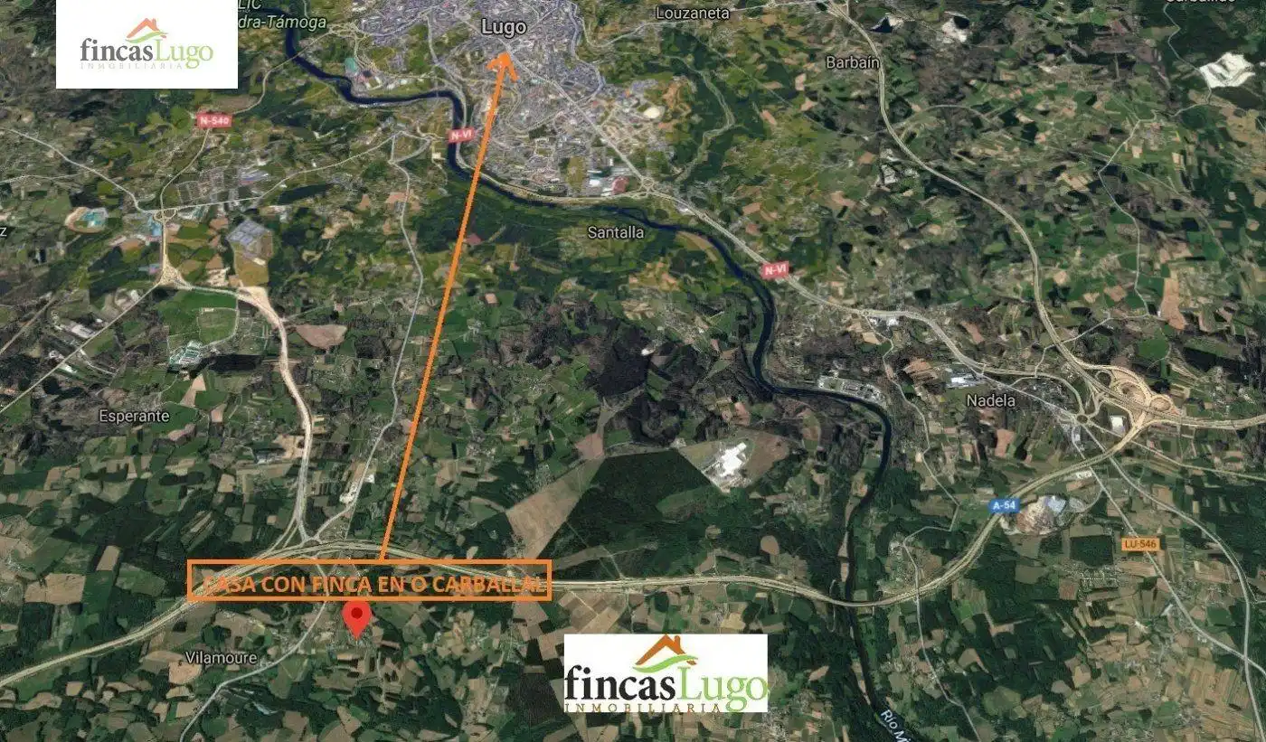 Casa o chalet en venta en Lugo con Jardín privado, Terraza y Trastero