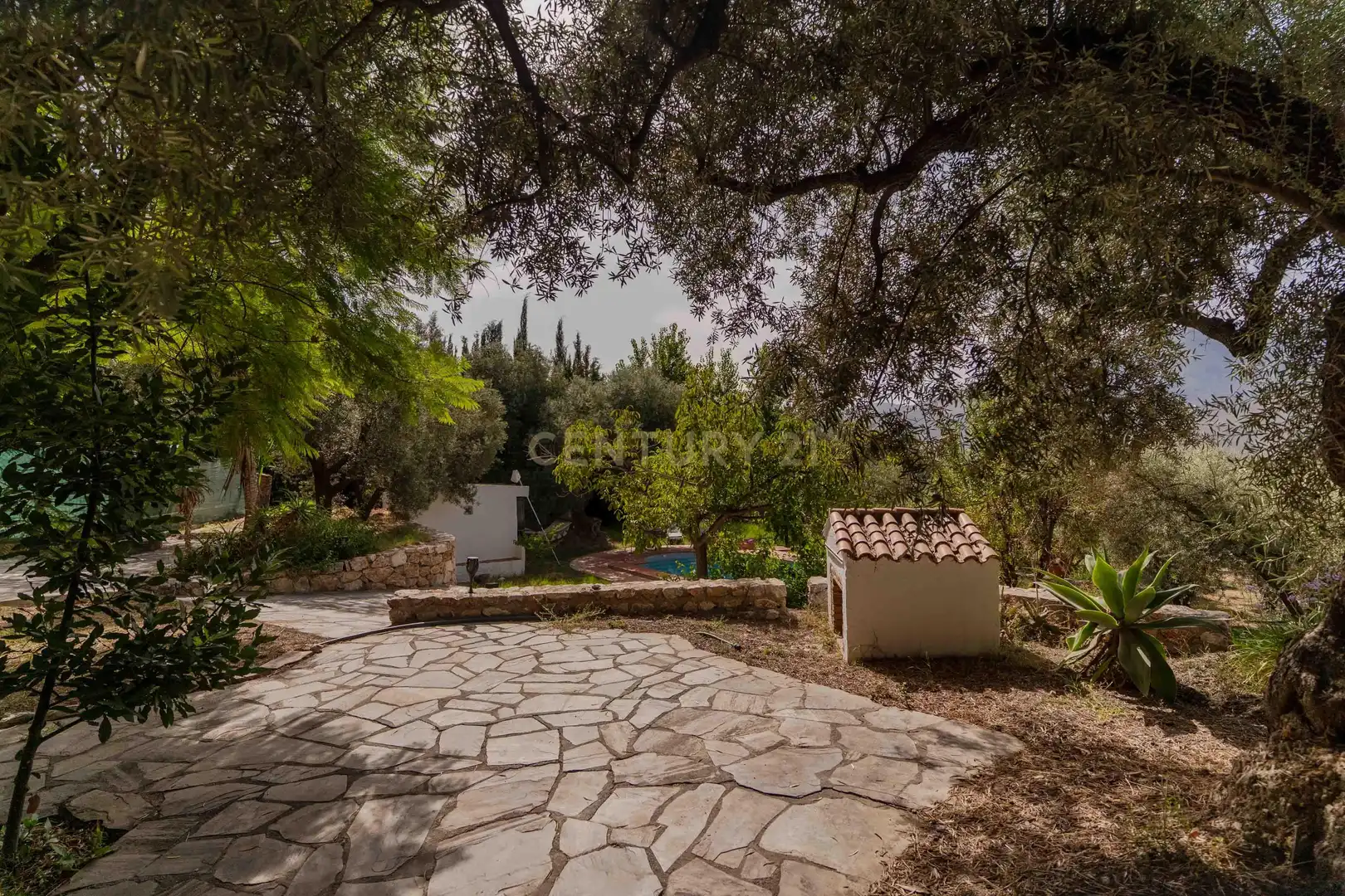 Garden of Houses for sale in Órgiva  with Private garden and Swimming Pool