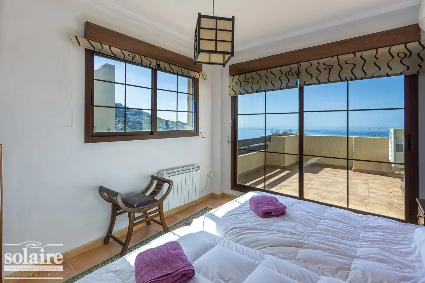 Habitación de Casa adosada de alquiler en Altea con Aire acondicionado, Calefacción y Terraza