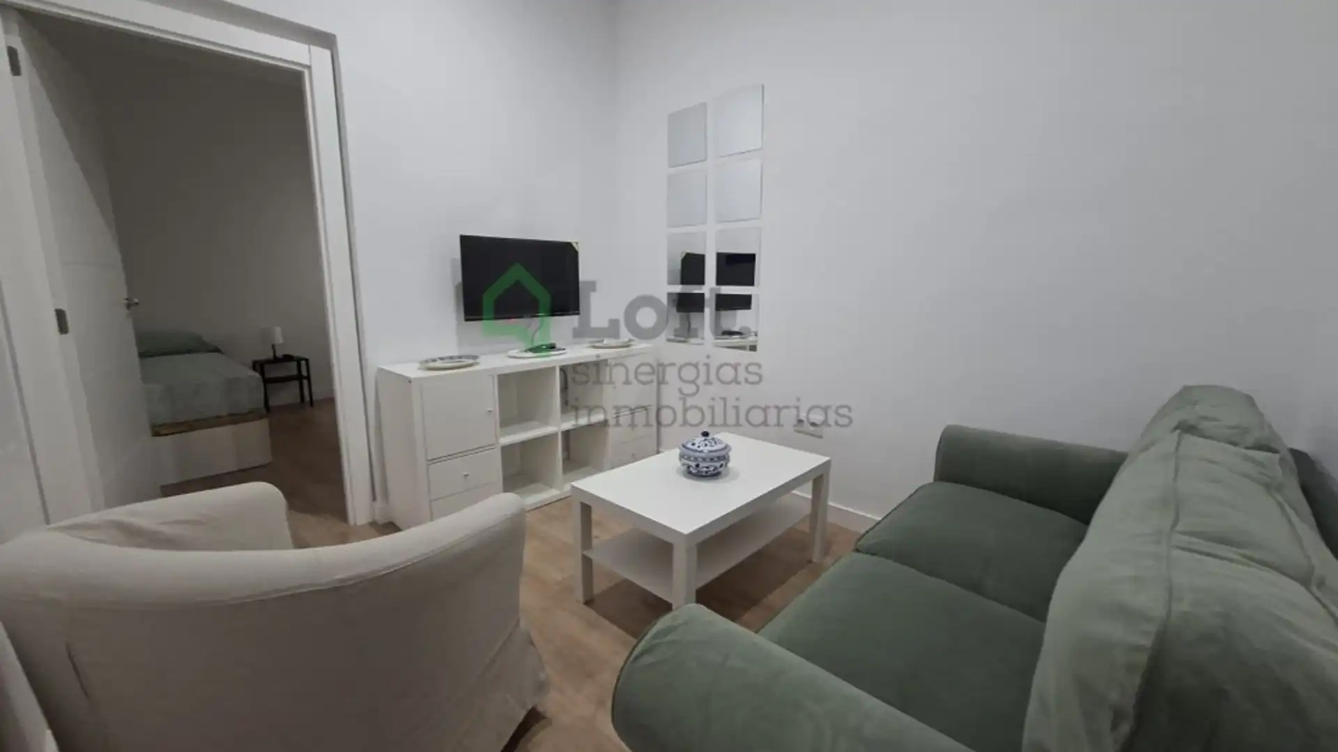 Sala de estar de Piso de alquiler en Badajoz Capital con Amueblado