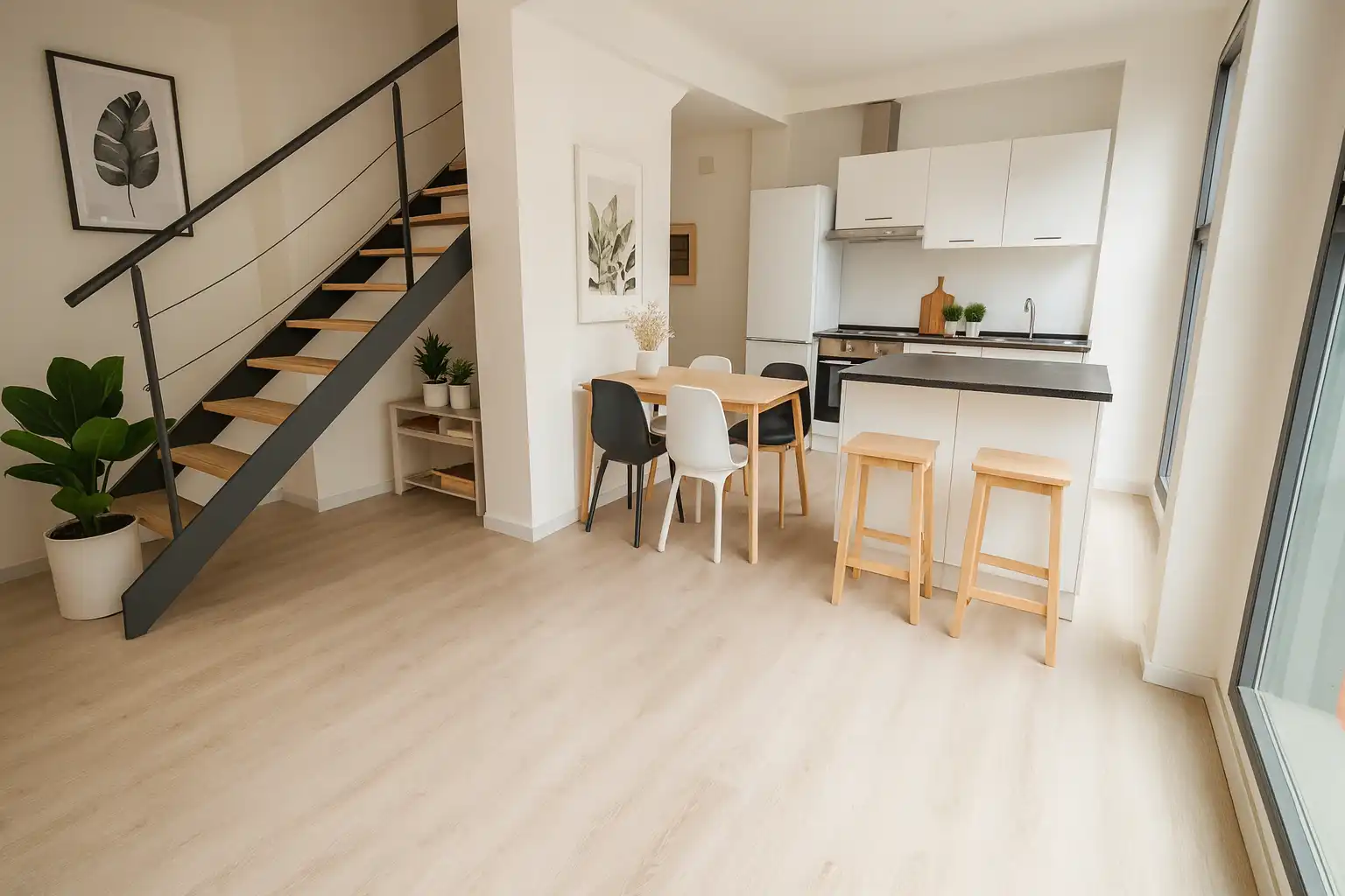 Cocina de Dúplex en venta en Leganés con Trastero y Amueblado
