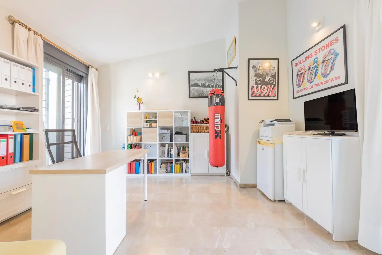 Wohnzimmer von Dachboden zum Verkauf in Foios mit Klimaanlage, Heizung und Terrasse