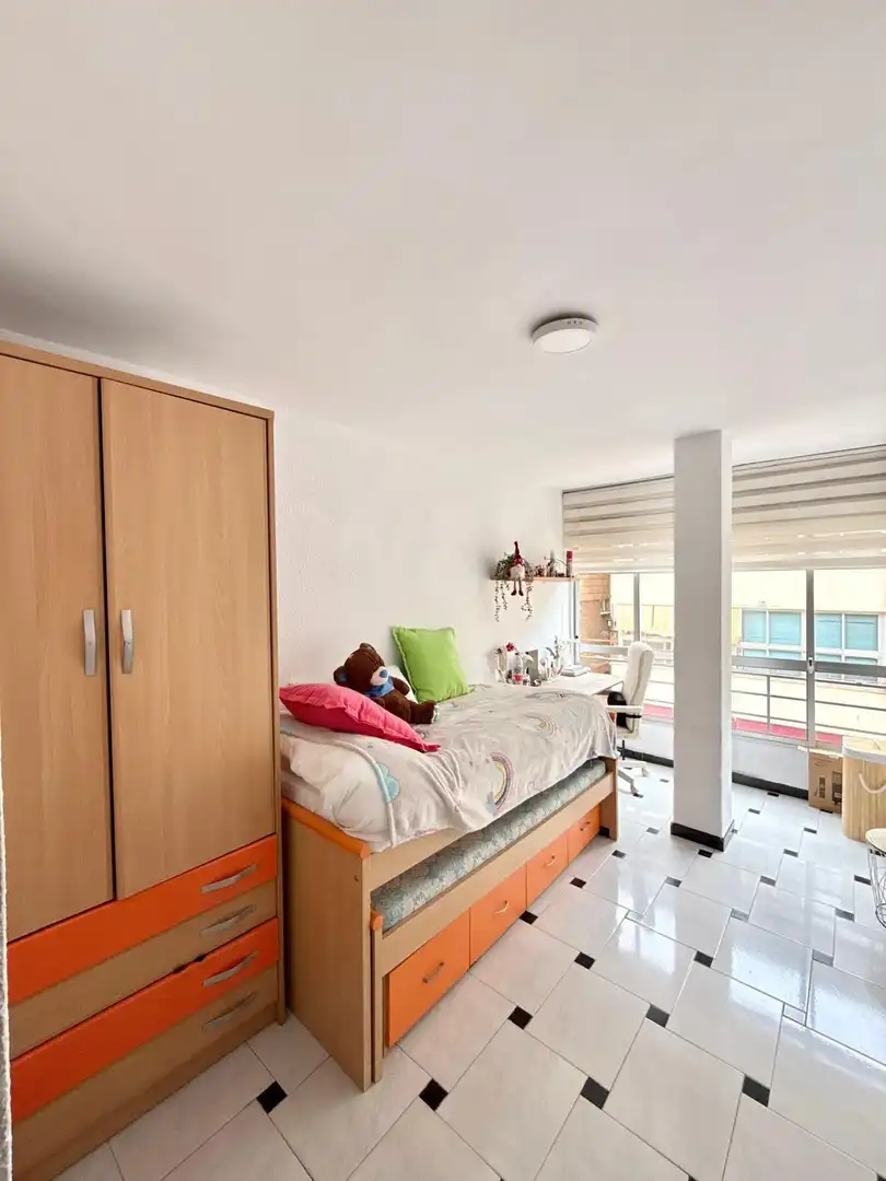 Bedroom of Flat for rent in Málaga  with Furnished