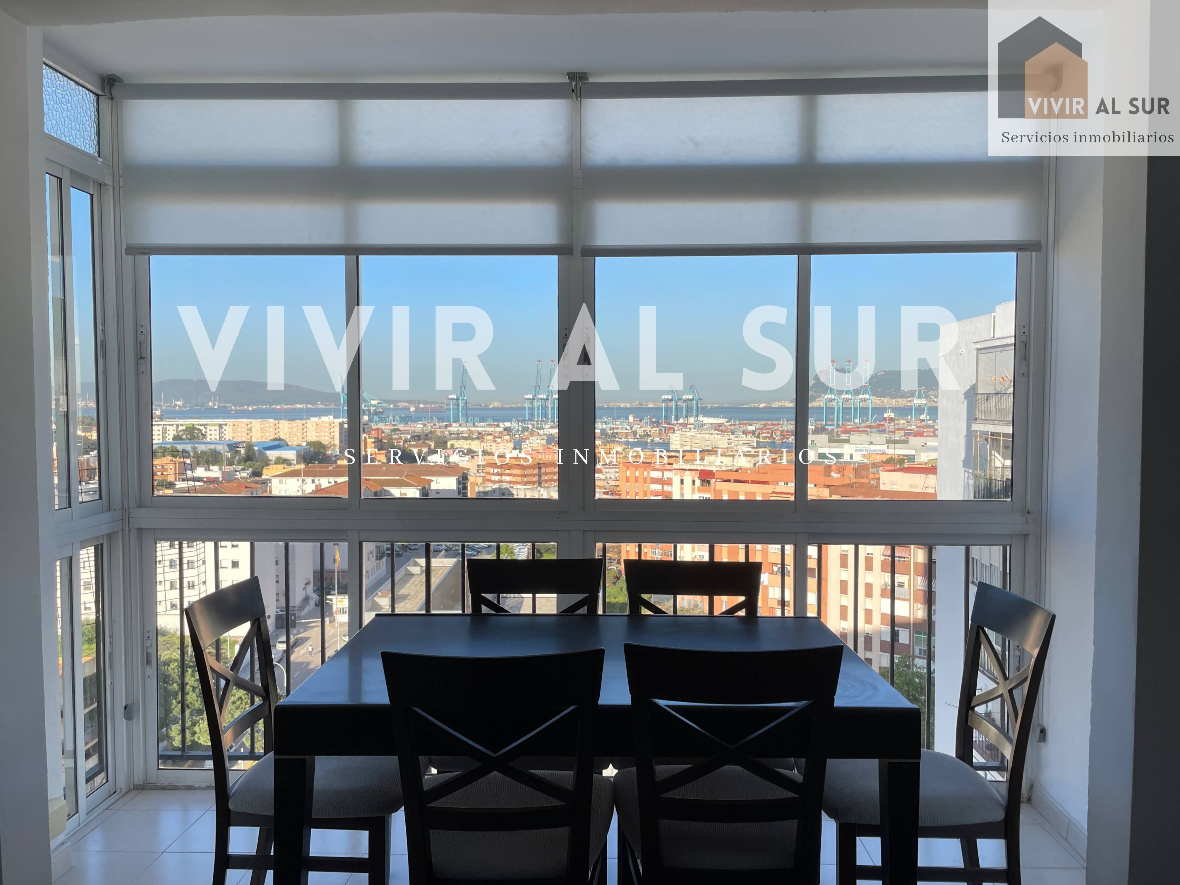 Vista exterior de Pis de lloguer en Algeciras amb Moblat i Balcó
