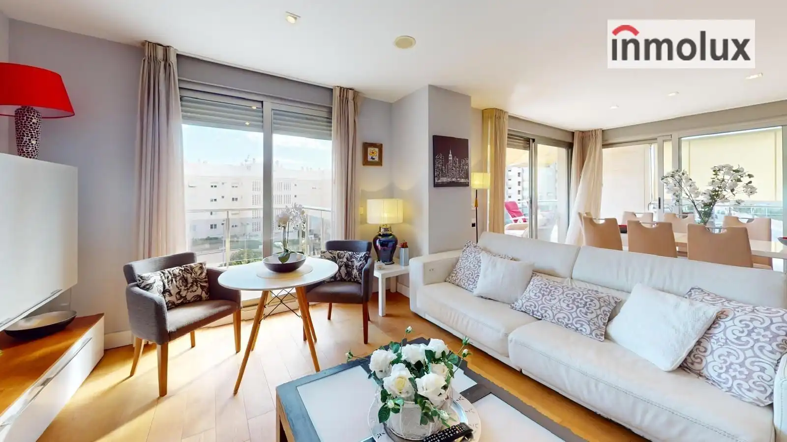 Sala d'estar de Àtic en venda en El Campello amb Aire condicionat, Calefacció i Terrassa