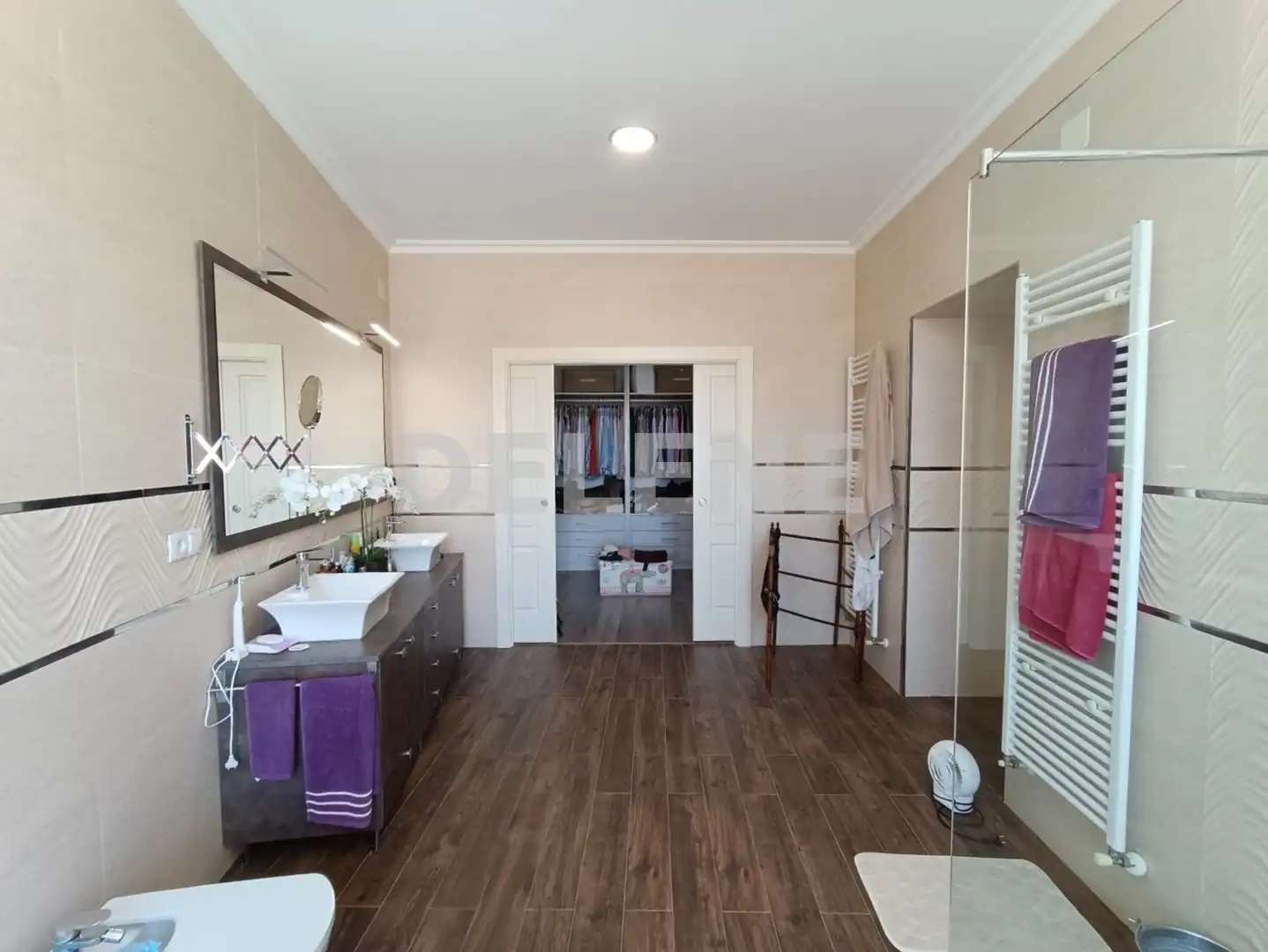 Bathroom of Houses for sale in Hellín  with Heating, Private garden and Parquet flooring