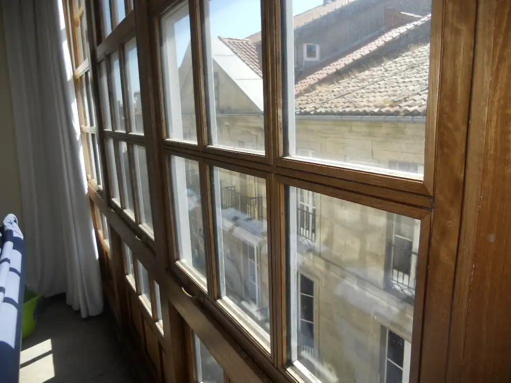 Vista exterior de Pis de lloguer en Santiago de Compostela  amb Calefacció, Moblat i Forn