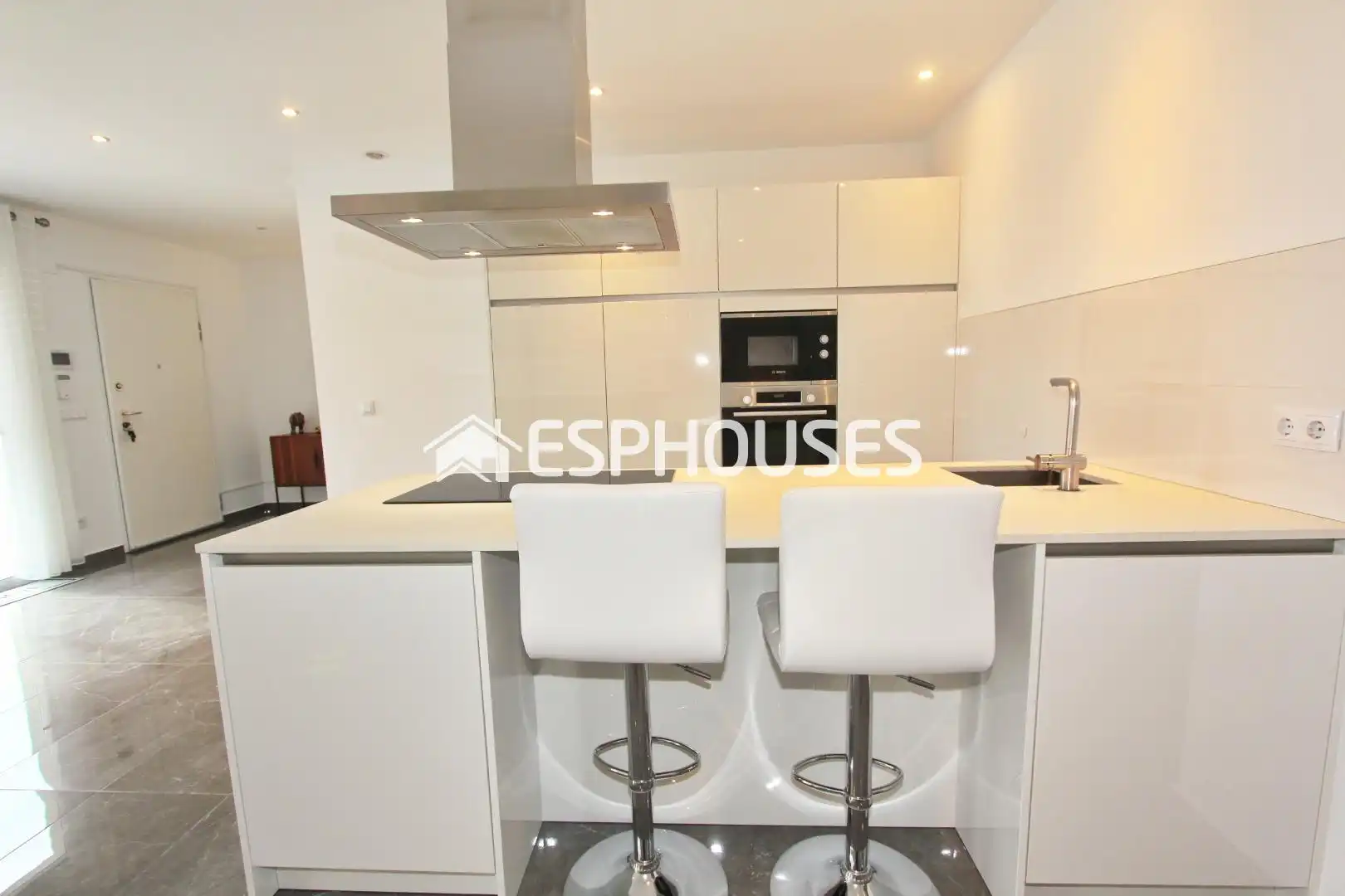 Cocina de Casa o chalet en venta en Busot con Aire acondicionado, Calefacción y Terraza