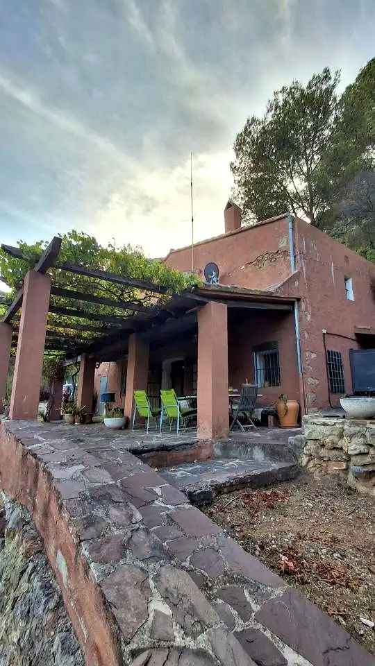 Terrassa de Finca rústica en venda en Cabanes amb Jardí privat, Terrassa i Piscina