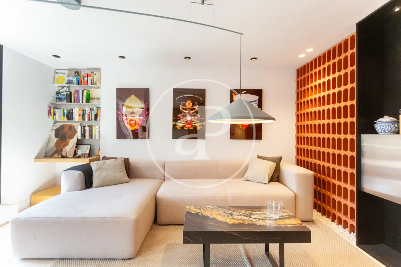 Living room of Flat for sale in Madrid  with Air Conditioner, Heating and Terrace