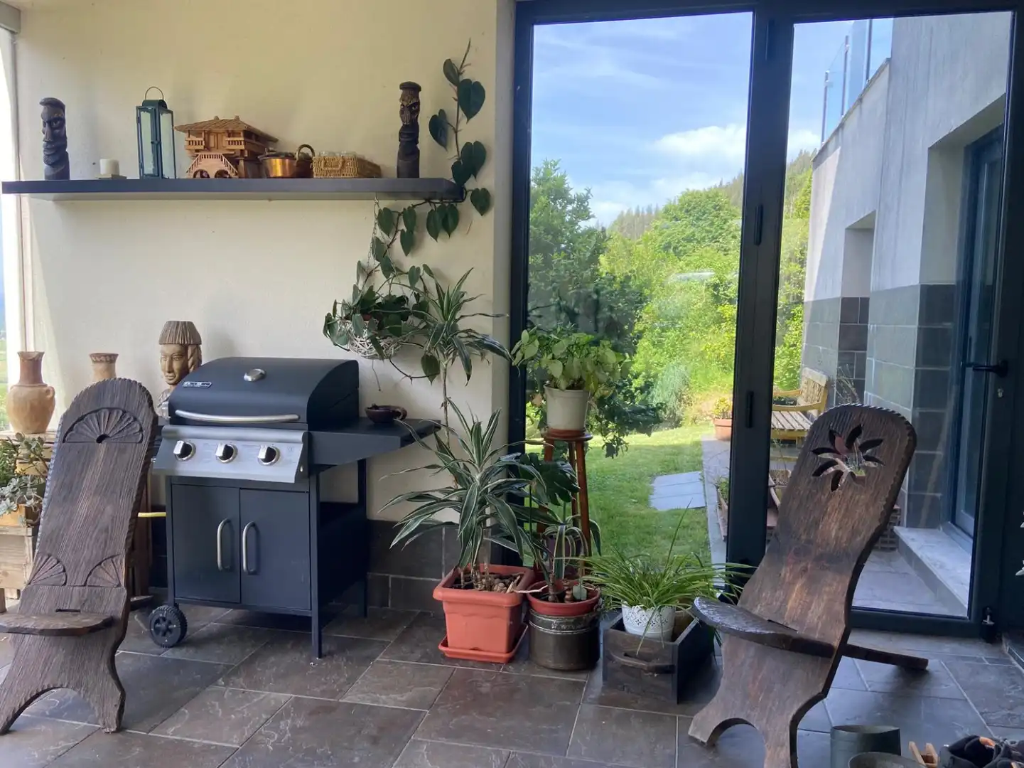 Terrassa de Casa o xalet en venda en Sariego amb Calefacció, Terrassa i Traster